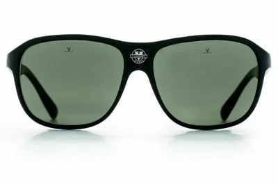 Pre-owned Vuarnet Sunglasses Vl000300081121 Vl0003 Legend 03 Matt Black + Pure Grey