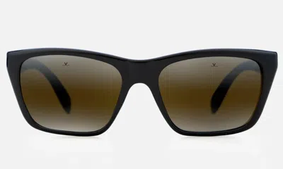 Pre-owned Vuarnet Sunglasses Vl000600017184 Vl0006 Legend 06 Black + Skilynx In Yellow