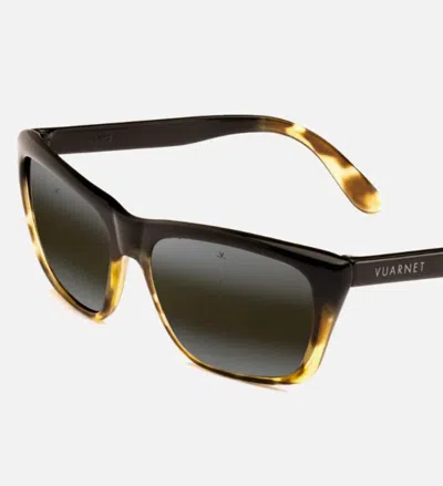 Pre-owned Vuarnet Sunglasses Vl000600227184 Vl0006 Legend 06 Black-tortoise + Skilynx In Yellow