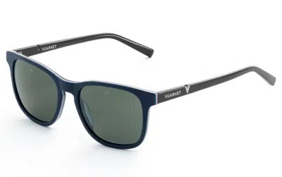 Pre-owned Vuarnet Sunglasses Vl161800191622 Vl1618 Belvedere 1618 Blue + Grey Polar Plzd In Gray