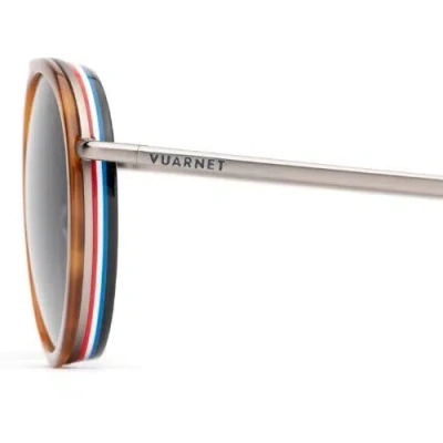Pre-owned Vuarnet Sunglasses Vl210500010622 Vl2105 Edge 2105 Tortoise + Blue Polar Plzd