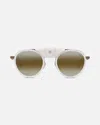 Vuarnet Sunglasses In White/bronze