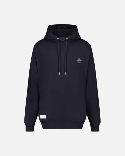Vuarnet Hoodie With Logo In Navy