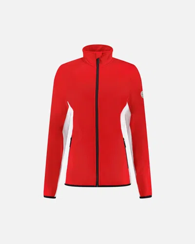 Vuarnet Fleece In Red/white