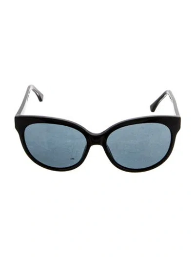 Pre-owned Vuarnet Vintage Wayfarer Sunglasses In Black