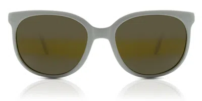 Vuarnet Vl0002 Legend 02 Originals 0045 7184 Men's Sunglasses White Size 55 In Silver