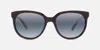 Vuarnet Oval-frame Sunglasses In Black
