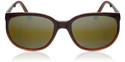 Vuarnet Vl0002f Legend 02 Asian Fit 0002 7184 Men's Sunglasses Red Size 51 In Brown