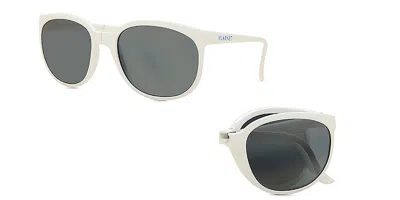 Vuarnet Vl0002f Legend 02 Pliable Polarized 0005 0636 Men's Sunglasses White Size 55