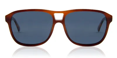 Vuarnet Vl0003a Legend 03 Valley Polarized 0017 0622 Men's Sunglasses Tortoiseshell Size 58 In Brown