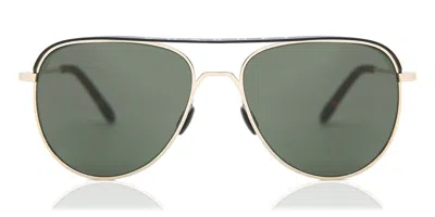 Vuarnet Vl1813 Cap 0004 1121 Men's Sunglasses Gold Size 56 In Multi