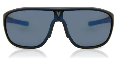 Vuarnet Vl1929 Racing 180° Large Polarized 0002 1726 Men's Sunglasses Black Size 66