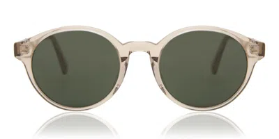 Vuarnet Vl2001 District 0005 1121 Men's Sunglasses Clear Size 51 In Transparent