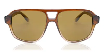 Vuarnet Vl2101 District 0002 2121 Men's Sunglasses Brown Size 59