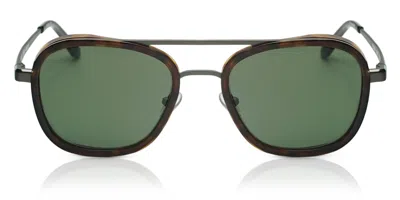 Vuarnet Vl2106 0002 1121 Men's Sunglasses Tortoiseshell Size Standard In Brown