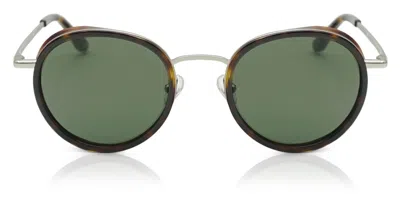 Vuarnet Vl2108 0002 1121 Men's Sunglasses Tortoiseshell Size 52 In Brown