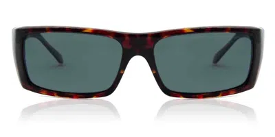 Vuarnet Vl2202 Altitude Polarized 0003 1622 Men's Sunglasses Tortoiseshell Size 60 In Brown