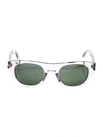 Pre-owned Vuarnet Wayfarer Tinted Sunglasses In Gray