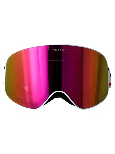 Vuarnet White Injected Sunglasses In Multi