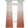 Vue Signature Arashi Fashion Rod Pocket Light-filtering Single Curtain Panel In Pink