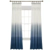 Vue Signature Arashi Fashion Rod Pocket Light-filtering Single Curtain Panel In Purple