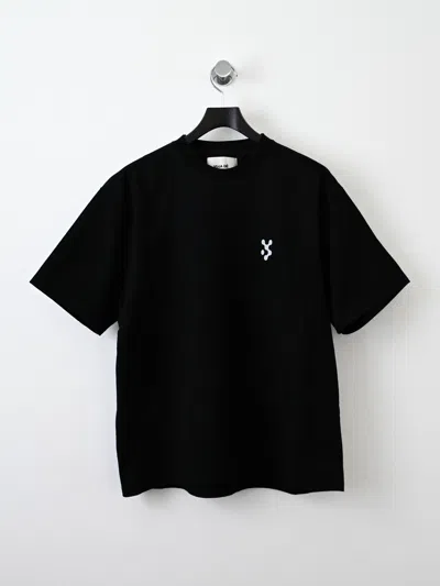 Pre-owned Vuja De Darted Logo T-shirt In Black