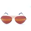 Vuliwear Elevated Polarized Aviator Sunglasses In Red
