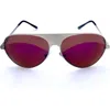 Vuliwear Elevated Polarized Aviator Sunglasses In White