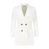 Vulto Women's Linen Jacket White In White