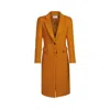 Vulto Women's Yellow / Orange Solaia Coat In Yellow/orange