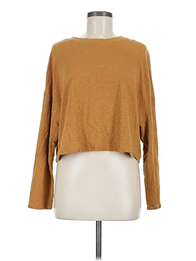 Pre-owned Vuori 3/4 Sleeve T-shirt In Gold