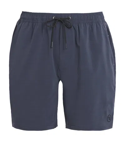 Vuori 7'' Lined Elevate Kore Shorts In Blue