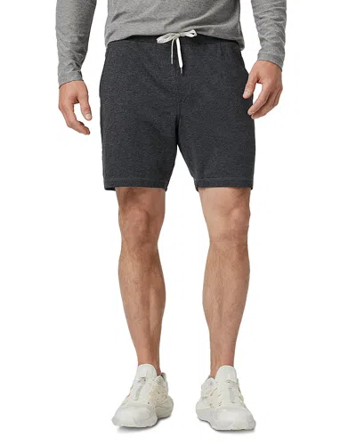 Vuori 7 Ponto Performance Shorts In Azure Heather In Black