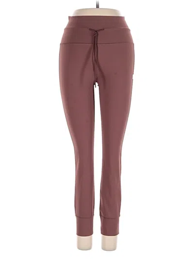 Pre-owned Vuori Active Pants In Burgundy