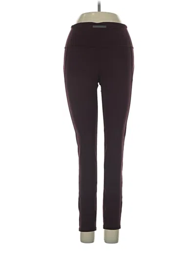 Pre-owned Vuori Active Pants In Burgundy