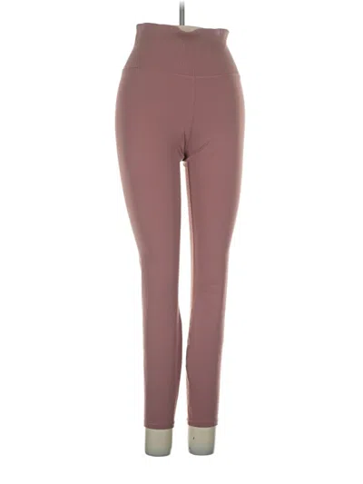 Pre-owned Vuori Active Pants In Burgundy