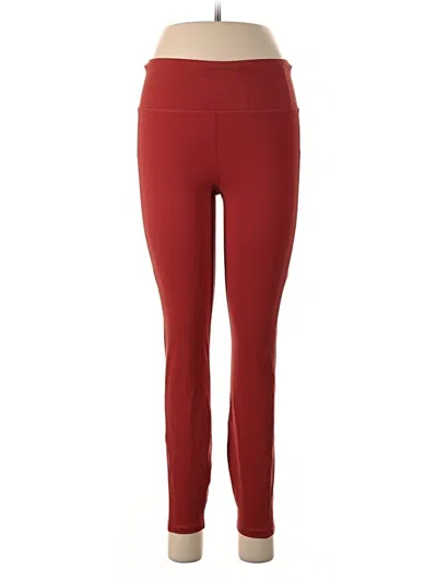Pre-owned Vuori Active Pants In Red