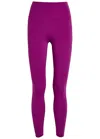 Vuori All The Feels Stretch-jersey Leggings In Purple