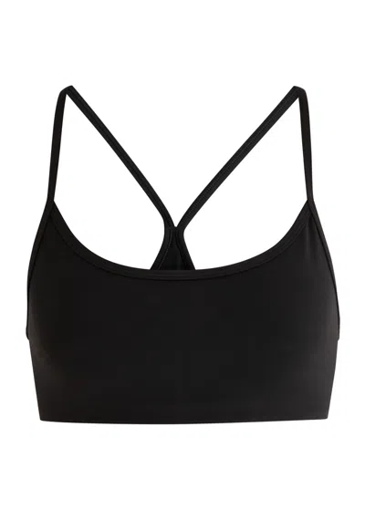 Vuori Womens Adeline Padded Stretch-woven Bra Black