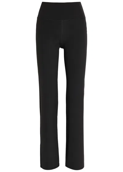 Vuori Allthefeels Stretch-jersey Straight-leg Leggings In Black