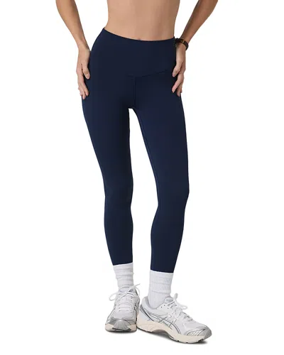 Vuori Alltheform 7/8 Leggings In Blue
