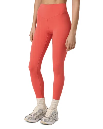 Vuori Alltheform 7/8 Leggings In Red