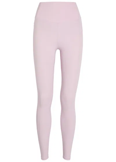 Vuori Alltheform Stretch-jersey Leggings In Pink