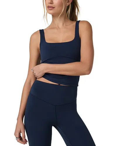 Vuori Alltheform Support Tank Top In Blue