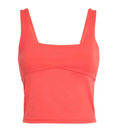 Vuori Alltheform Tank Top In Red