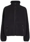 Vuori Alpine Fleece Jacket In Black