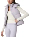 Vuori Alta Puffer Vest In Gray