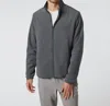 Vuori Aspen Full Zip Jacket In Dark Pewter In Multi