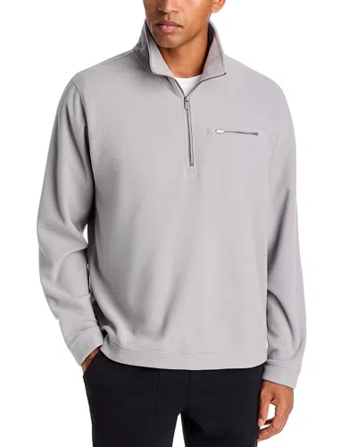 Vuori Aspen Stand Collar Quarter Zip Sweater In Multi