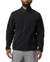 Vuori Aspen Zip Jacket In Black